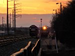 Sunsets in the Manassas yard